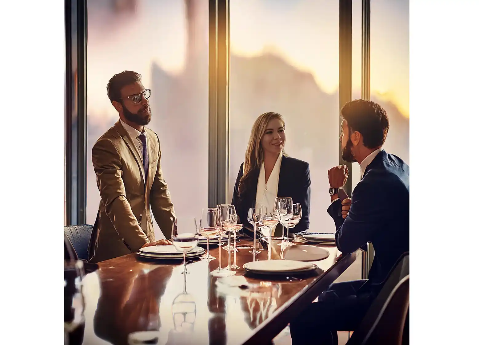 Image showcasing How to Navigate Business Dinner Conversations: Essential Topics for ...